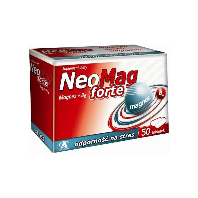 NeoMag forte 50 tabletek: ulotka, cena i opinie - Apteka Internetowa Oliwna