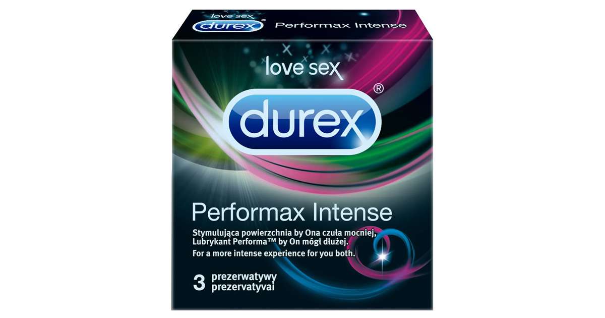 Durex Performax Intense prezerwatywy 3 sztuki: ulotka, cena i opinie