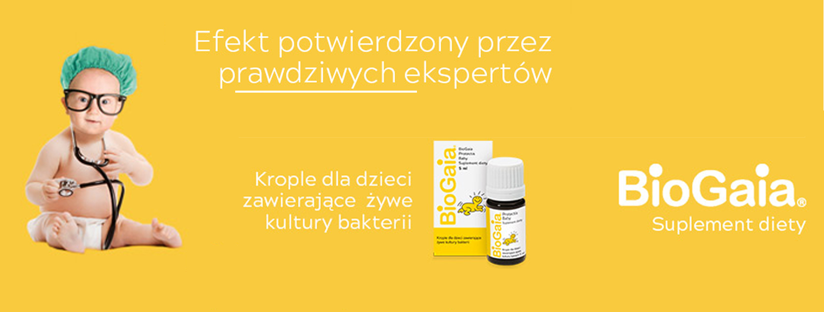 Biogaia krople