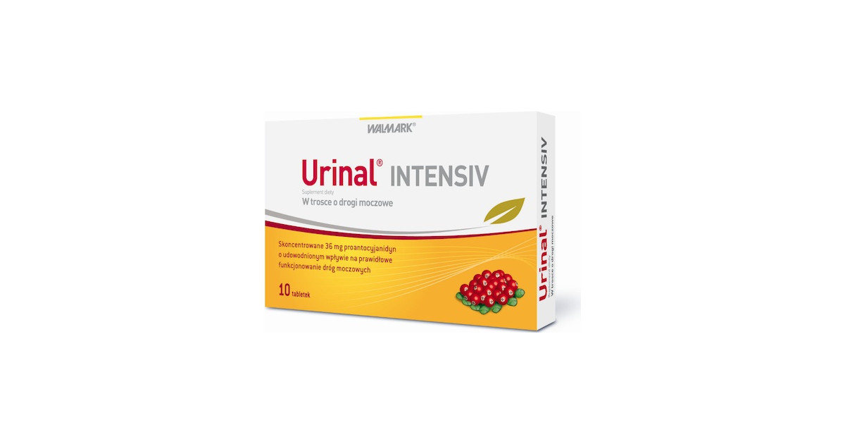 Urinal intensiv 20 tabletek ulotka, cena i opinie Apteka