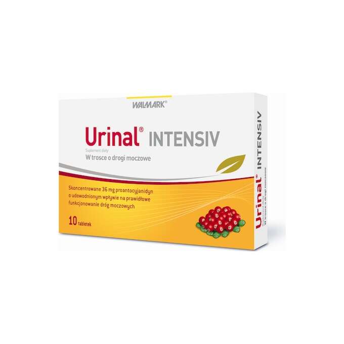 Urinal intensiv 20 tabletek ulotka, cena i opinie Apteka