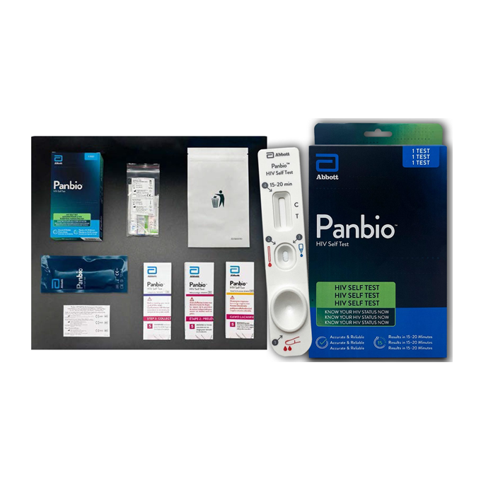 Panbio, Test na HIV do samodzielnego wykonania, 1 sztuka ulotka, cena